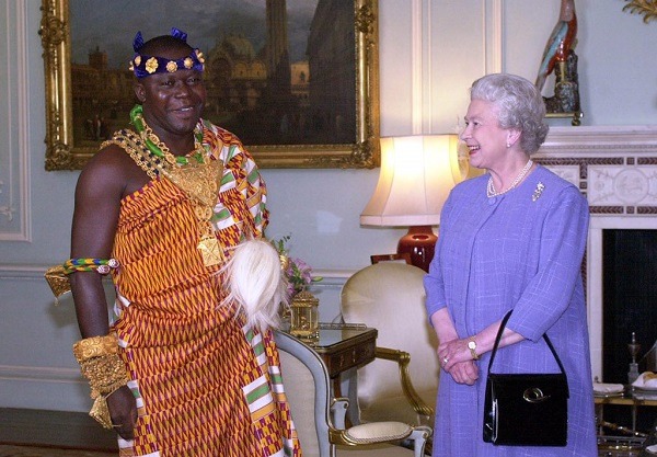 Otumfuo and Queen Elizabeth II