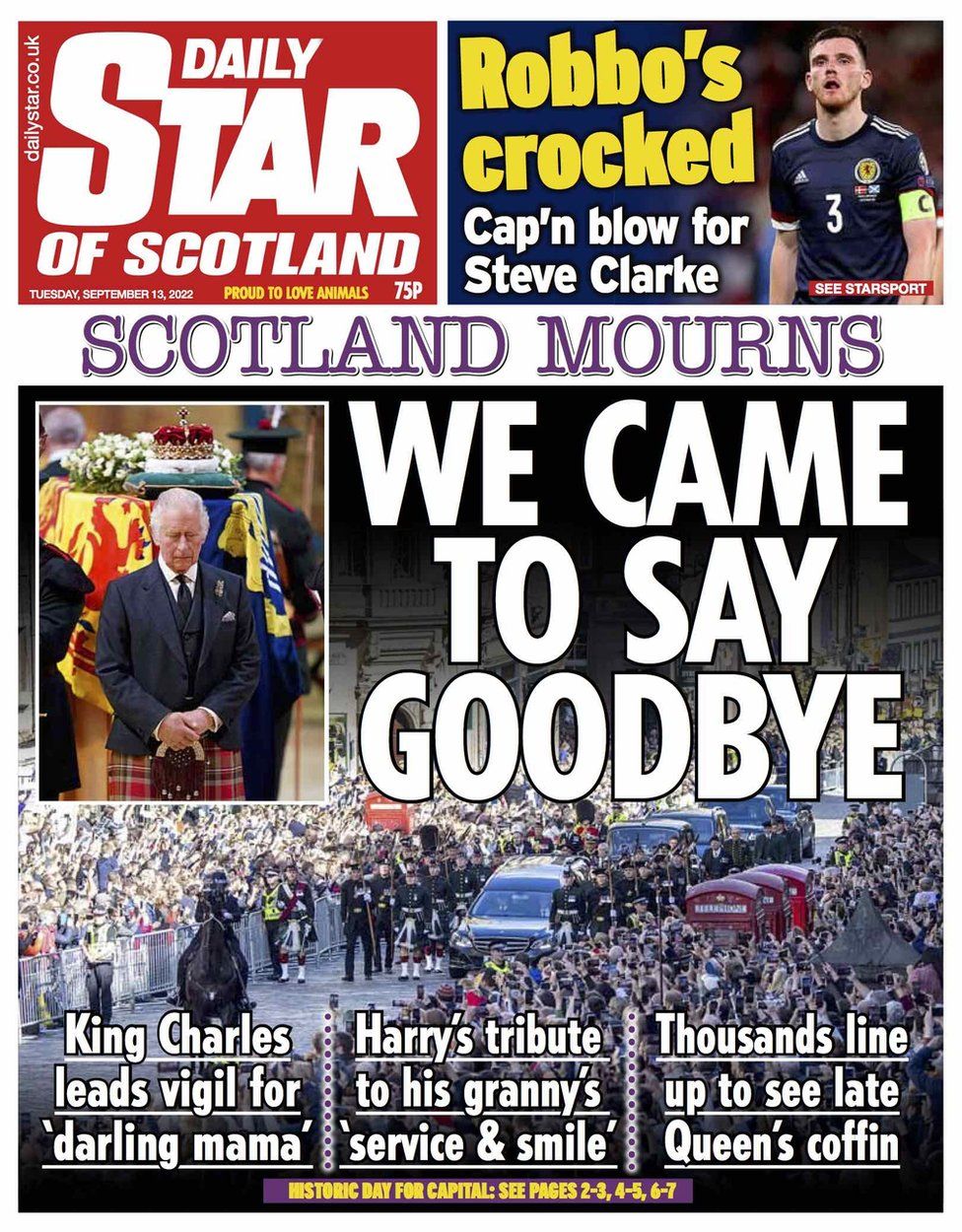Daily Star front page