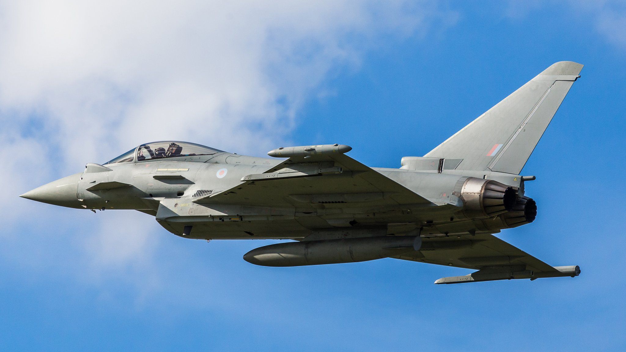 RAF Typhoon jet