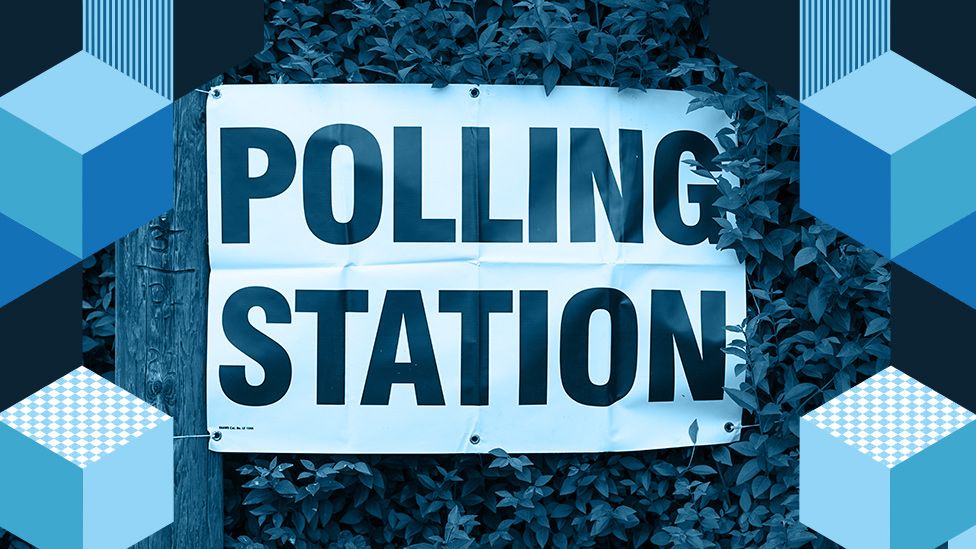 Polling station graphic