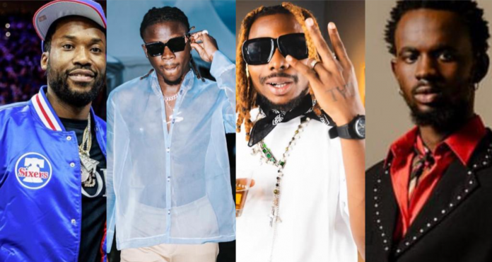 Meek Mill, Stonebwoy, Asake and Black Sherif