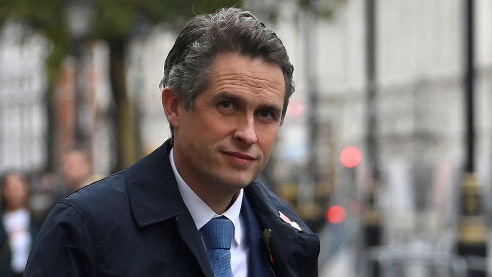 British Minister of State without Portfolio, Gavin Williamson