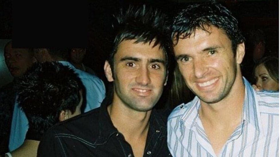 Garry George and Gary Speed