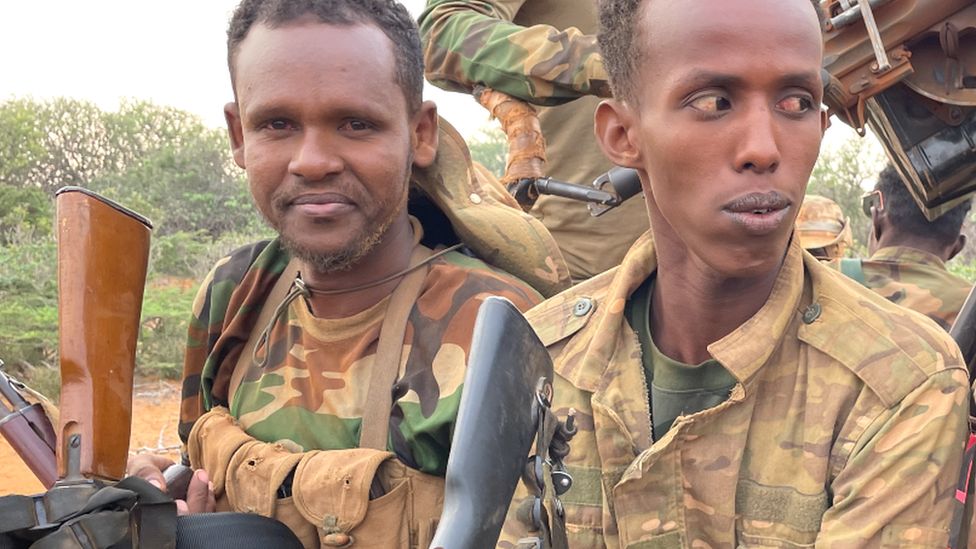 Commandos in Somalia's Danab Brigade