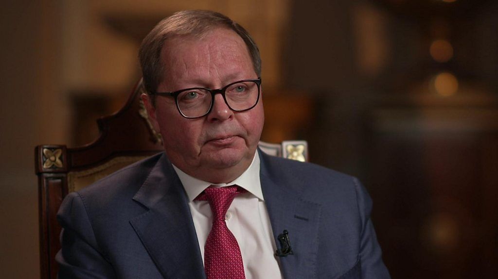 Russia's ambassador to the UK Andrei Kelin