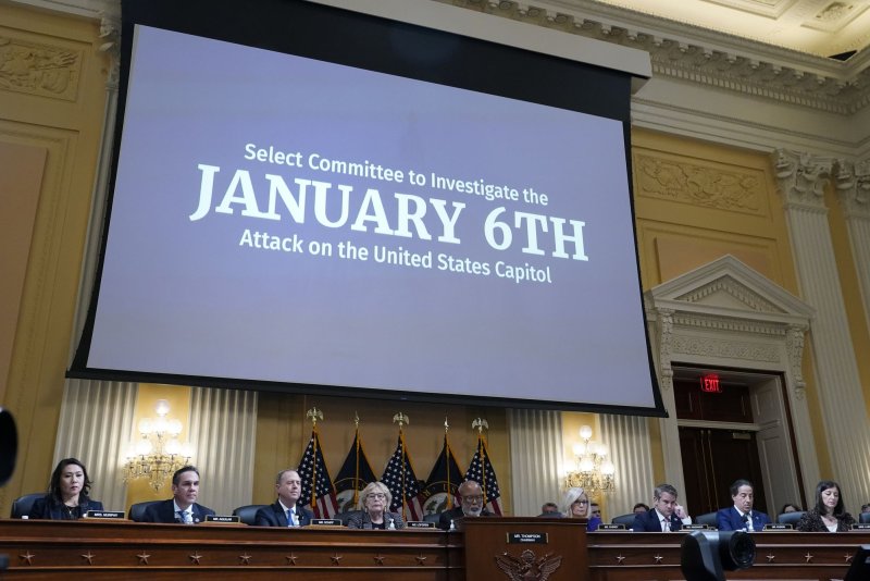 The House select committee investigating the Jan. 6, 2021, riots at the U.S. Capitol dropped its subpoena against former President Donald Trump. File Photo by Ken Cedeno/UPI | <a href="/News_Photos/lp/c47424922583be980607eb0d549f154e/" target="_blank">License Photo</a>
