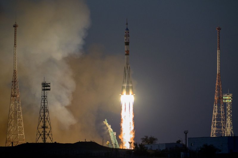 NASA and the Russian space agency Roscosmos are trying to determine if they will need to launch a rescue mission to the International Space Station after discovering a coolant leak from the Soyuz spacecraft docked with the station. NASA Photo by Bill Ingalls/UPI | <a href="/News_Photos/lp/399c391cf8e12b9b5671b5ec3145029c/" target="_blank">License Photo</a>