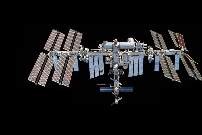NASA on Thursday completed a spacewalk to attach a solar array on the International Space Station Thursday. File Photo by NASA/UPI | <a href="/News_Photos/lp/24228bc1c7685017318ffd426bc9e988/" target="_blank">License Photo</a>