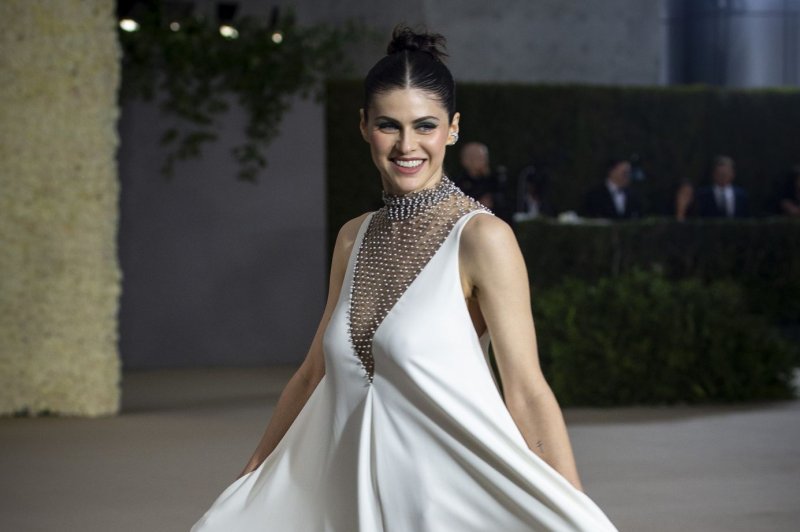 Alexandra Daddario plays Rowan Mayfair on the AMC series "Mayfair Witches," based on the Anne Rice book series "Lives of the Mayfair Witches." File Photo by Mike Goulding/UPI | <a href="/News_Photos/lp/c654af5fc9a10b2be8f9b80a26dbf558/" target="_blank">License Photo</a>