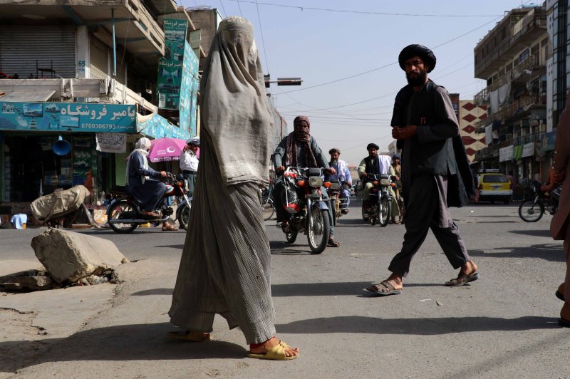 The Taliban announced a ban on women in Afghanistan universities Tuesday, the latest move to restrict the educational freedoms of females since taking power last year. File Photo by EPA-EFE