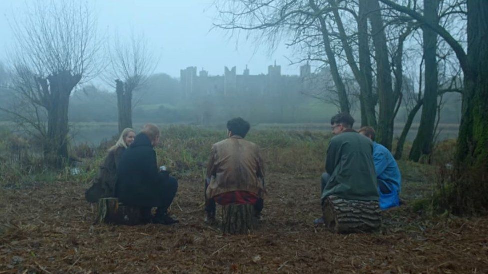 Framlingham Castle in Ed Sheeran's Castle on the Hill video