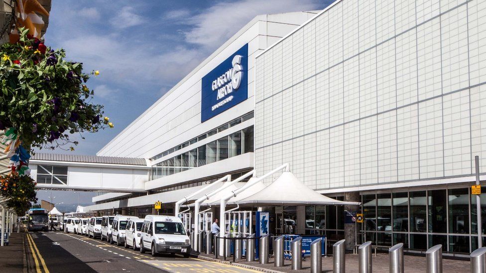 Glasgow Airport terminal