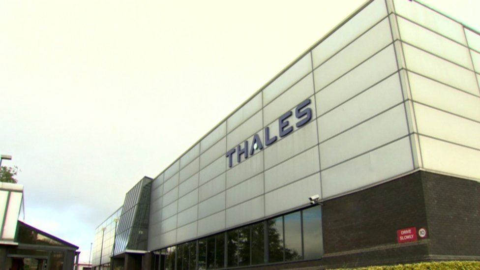 Thales factory in east Belfast