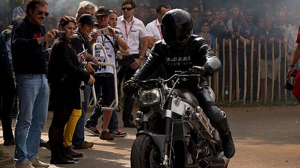 Zef Eisenberg at the Goodwood Festival of Speed in 2015