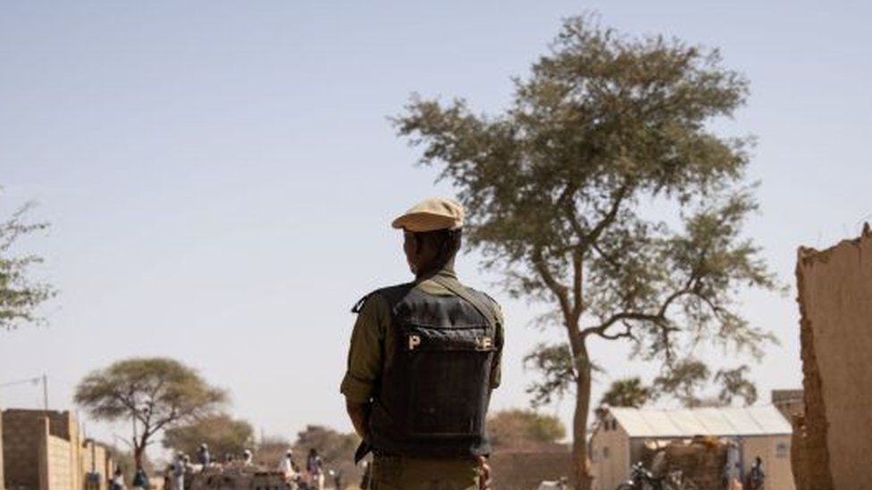 Burkina Faso soldier