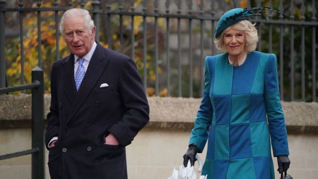 King Charles and the Queen Consort in 2021