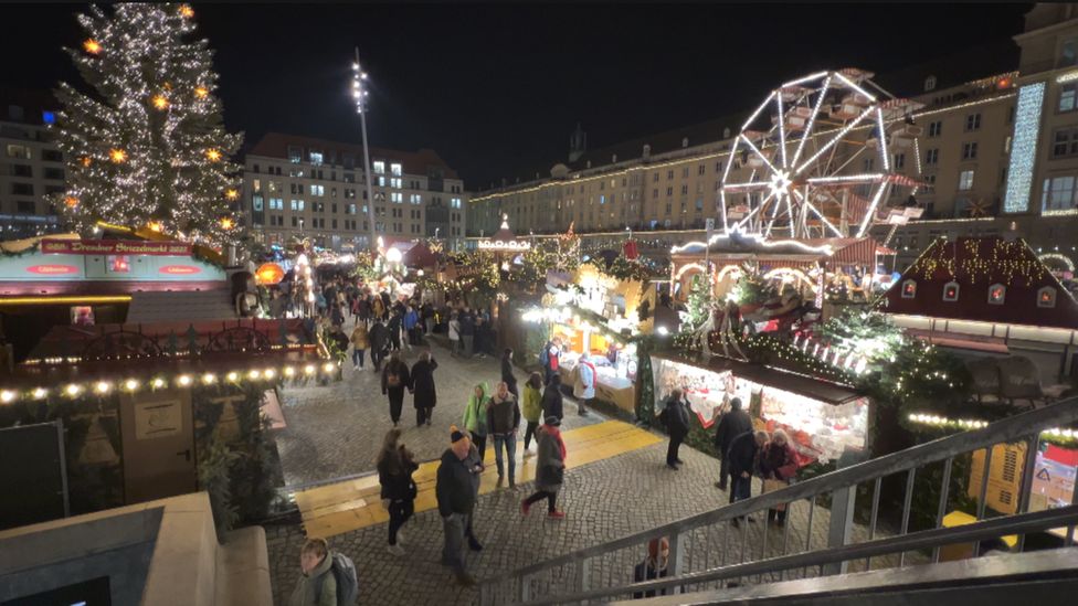 Christmas market in Dresden