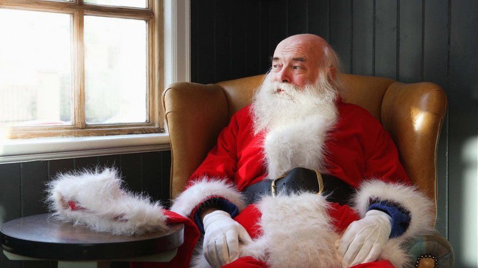 Photo of Santa Clause.