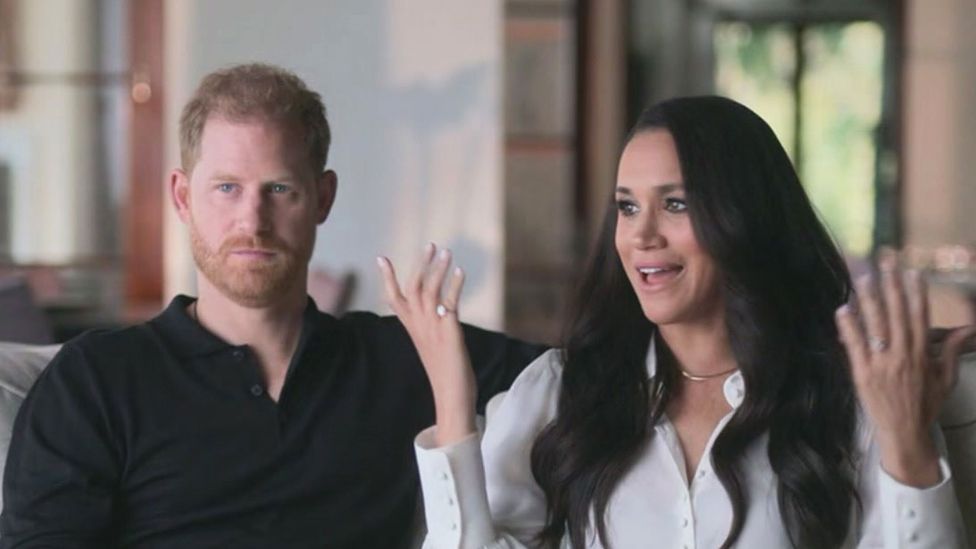 Harry and Meghan in their show