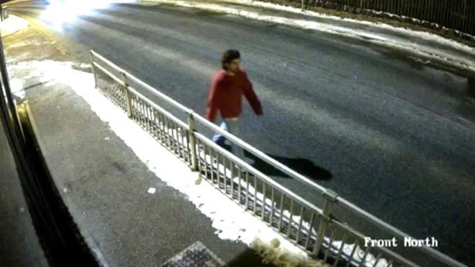 CCTV footage of Rodrigo Falcon