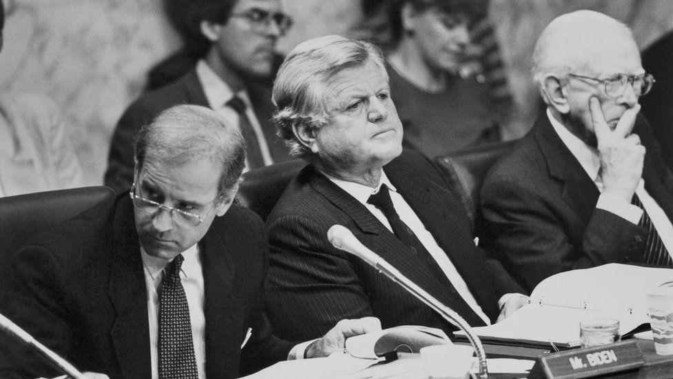 Joe Biden, Ted Kennedy and Howard Morton Metzenbaum