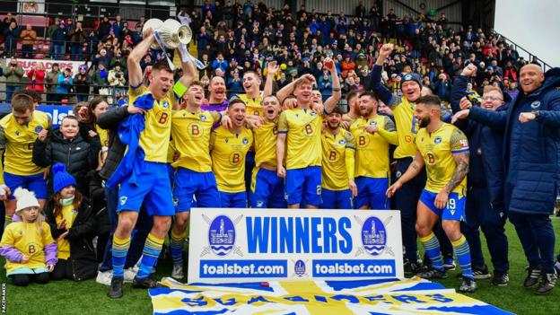 Bangor won the Steel and Sons Cup for the first time since 2011