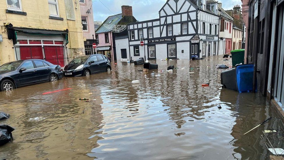 Dumfries flooding