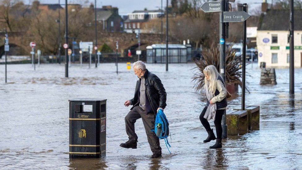 Dumfries flooding