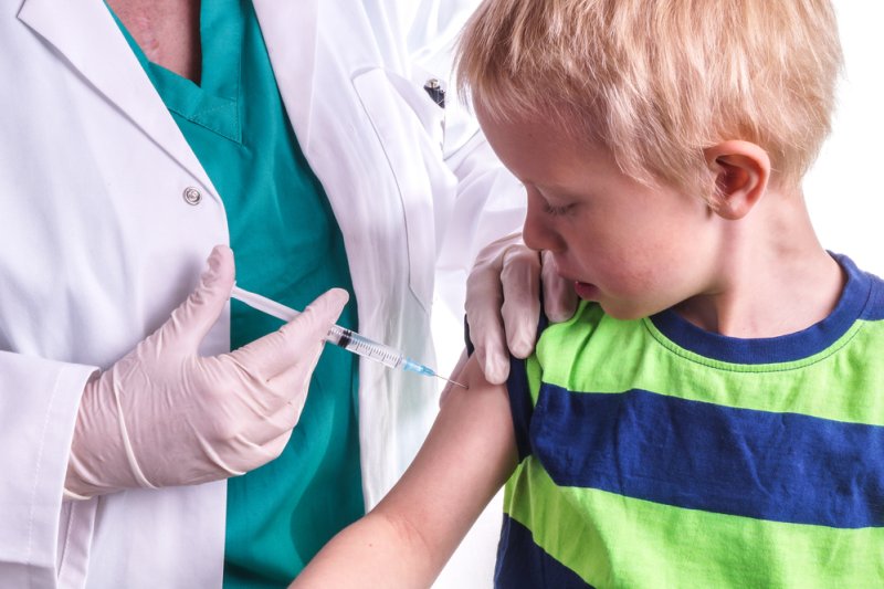 The number of kindergarten students with standard vaccinations has declined for the second consecutive year, according to a report from the Centers for Disease Control and Prevention released Thursday. File Photo by EsHanPhot/Shutterstock