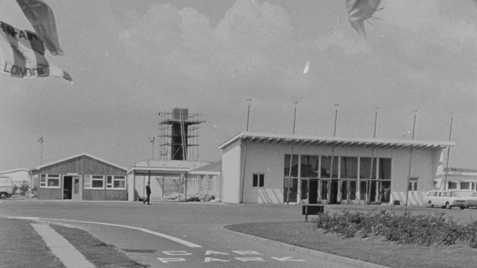 Rhoose Airport in the 1960s