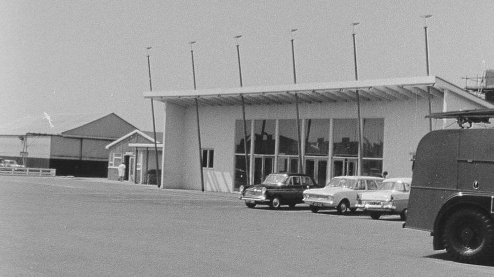 Rhoose Airport in the 1960s