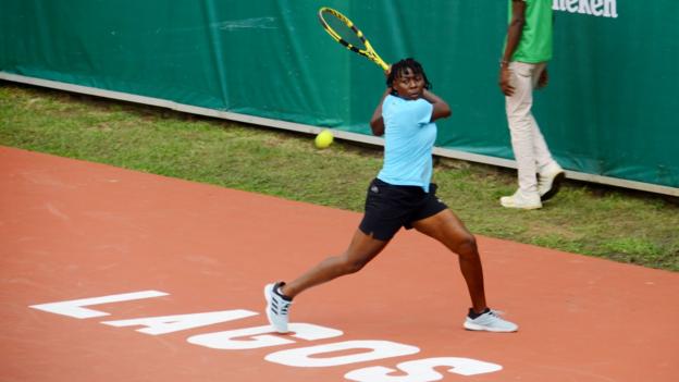 Peace Udoh in the Lagos Open