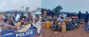 24 illegal miners arrested in  Adansi Akrofuom
