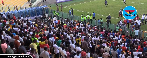 Hearts of Oak fans were on cloud nine after the game