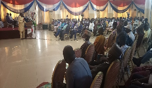 Constituency Chairpersons of the NPP at a two - day conference in Koforidua