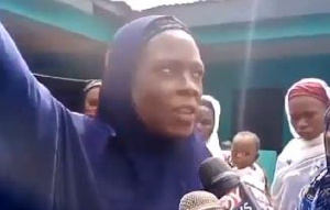 Sahadatu Hudu is the wife of the late social activist Ibrahim Mohammed
