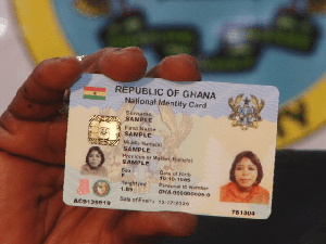File Photo: Ghana Card could be used for the 2024 elections