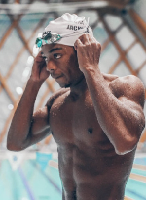Ghanaian Olympic swimmer, Abeiku Jackson