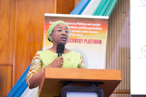 Resident Representative of UNDP Ghana, Dr. Angela Lusigi