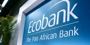 Signage of Ecobank at one of its offices | File photo
