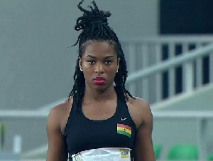 Ghanaian athlete, Nadia Eke