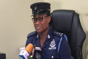Effia Tenge, Head of Public Affairs Unit of the Accra Regional Police Command