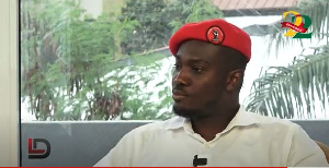 Leader of pressure group Economic Fighters League, Ernesto Yeboah