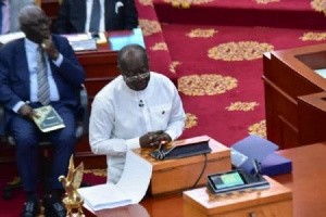 Ken Ofori-Atta made this assertion in parliament during presentation of mid-year budget review