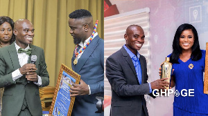 Sarkodie and other personalities were awarded at the event