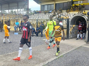 Ashgold and Inter Allies played a match of convenience