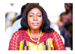 Former Minister of Tourism, Arts and Culture, Catherin Afeku