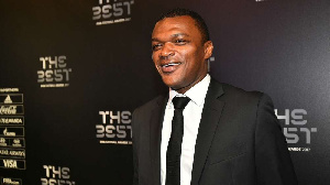 The former France captain of Ghanaian descent, Marcel Desailly