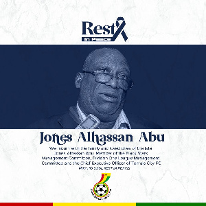The late football administrator served in different capacities in the football fraternity