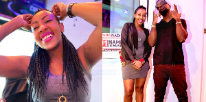 Kenyan journalist, Rachel Mwalimu and Ghanaian rapper, Sarkodie